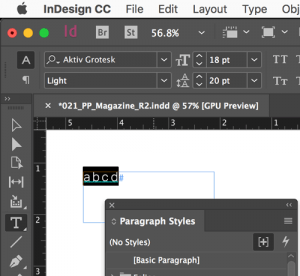 Changing the Default Font in an InDesign Document: Advanced