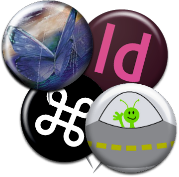 pinback button fx made with InDesign