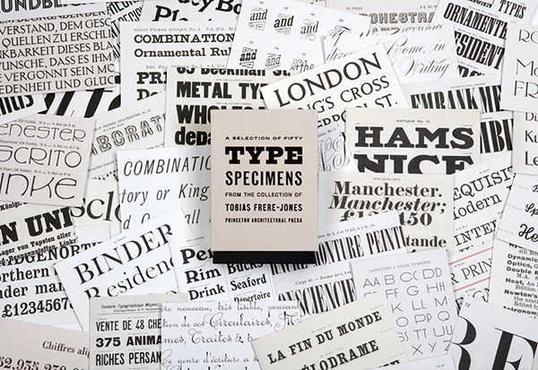 Type Specimens postcards