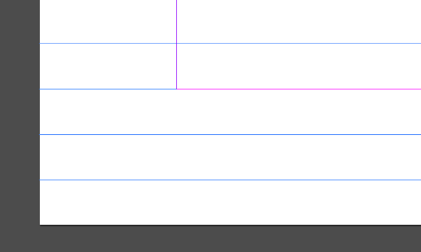 Fitted baseline in InDesign