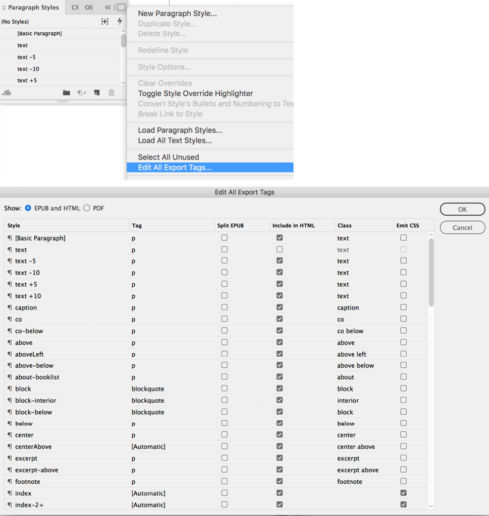Building Accessible EPUBs with InDesign