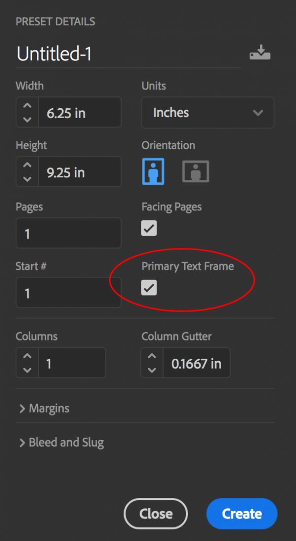 InDesign Basics: Primary Text Frames | CreativePro Network