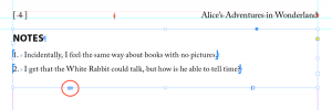 Working With Endnotes in InDesign