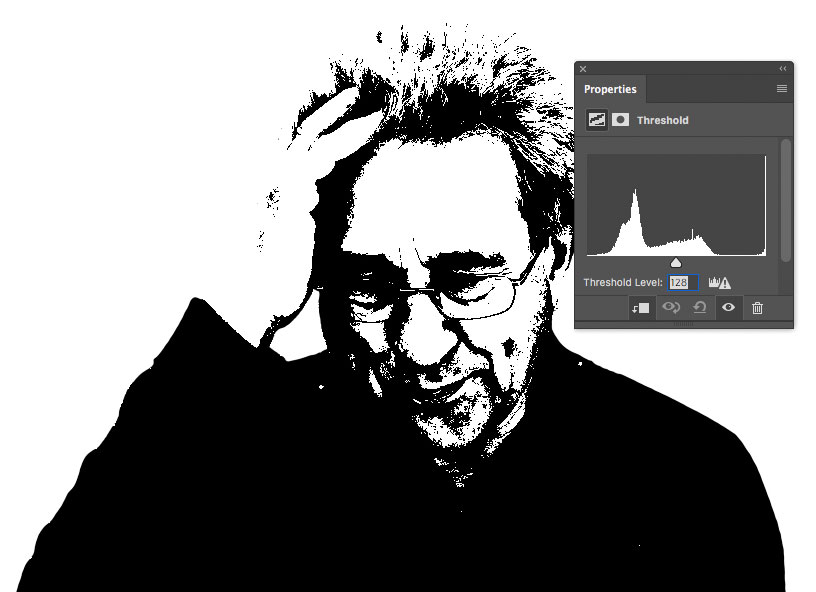 Turning an Image to Pure Black and White in Photoshop