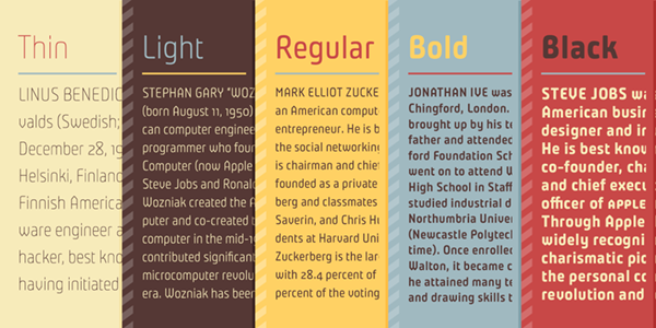 The Typekit Blog  New fonts from Rosetta Type: Skolar Sans, Aisha, and more