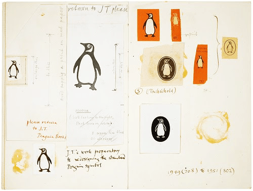 Sketches of Penguin logo