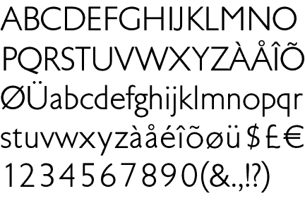 Tschichold typeface