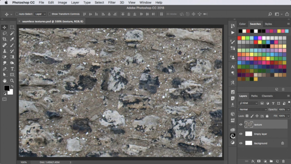 making a seamless texture in photoshop