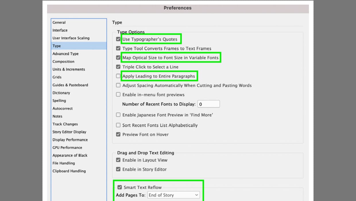 A Visual Guide to InDesign Preferences | CreativePro Network