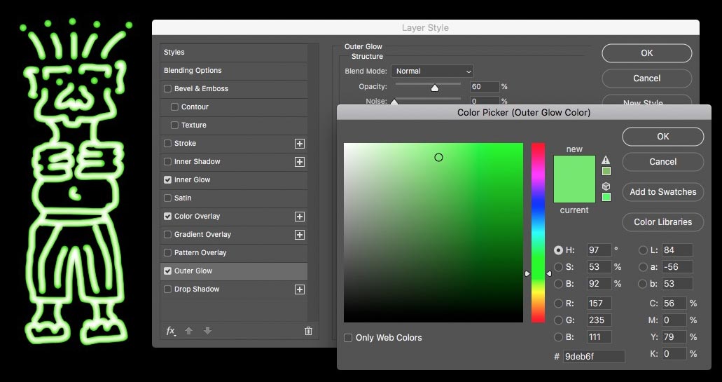 adobe photoshop cc 2015 glow