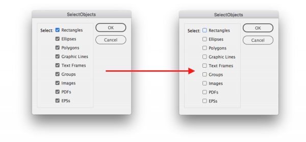 Improving the SelectObjects Script