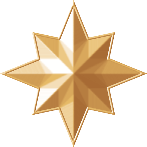 Captain Marvel Star made with InDesign FX