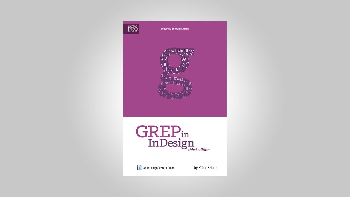 GREP in InDesign