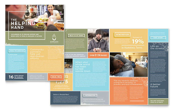 adobe indesign newsletter template