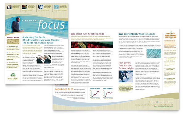 Indesign Template Of The Month Newsletter Layout Creativepro Network