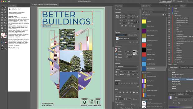 optimizing InDesign workspace