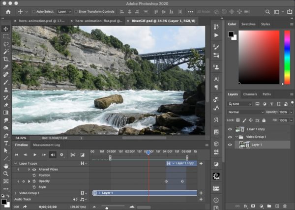 Creating an Animated Gif in Adobe Photoshop – Innovations in