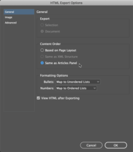 Exporting Graphics From InDesign