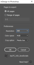 Exporting Graphics From InDesign
