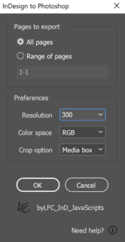 Exporting Graphics From InDesign