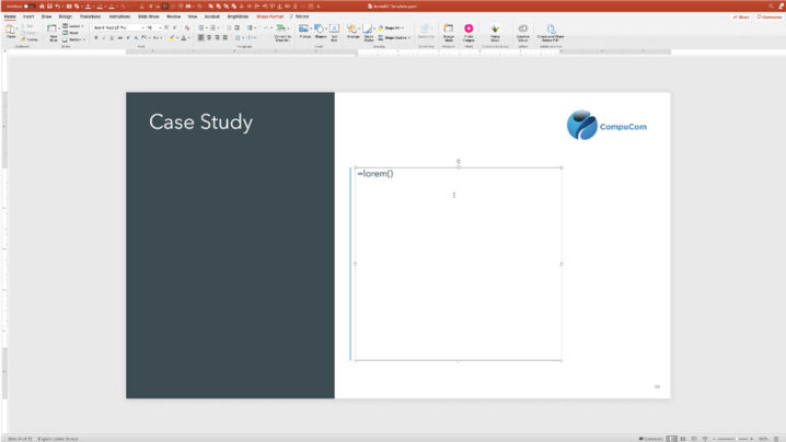 Using Automatic Placeholder Text In Powerpoint 