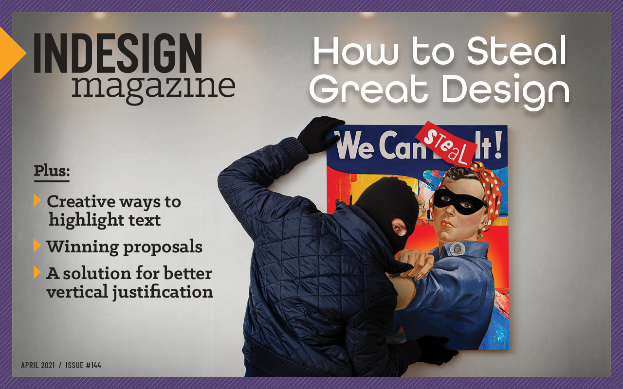 InDesign Magazine issue 144 cover