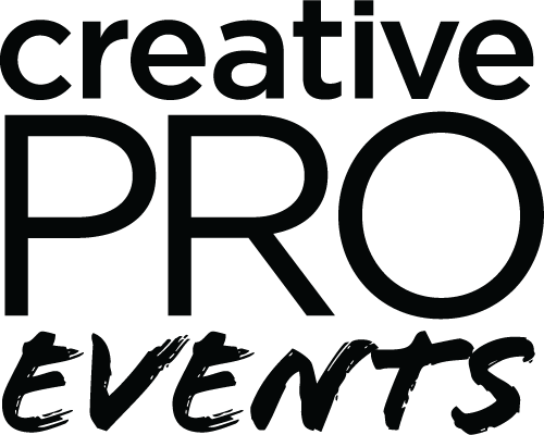 CreativePro Events Logo Black