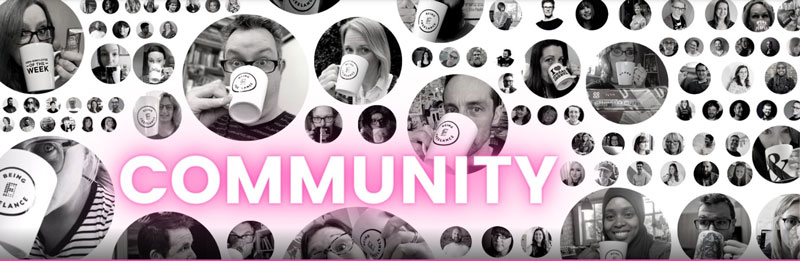 Being Freelance Facebook group
