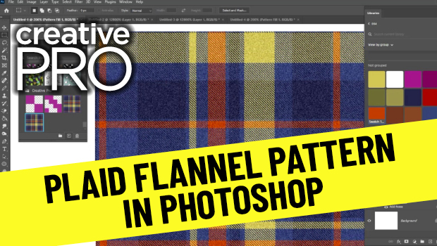 Photoshop How-To: Create a Plaid Flannel Pattern | CreativePro Network