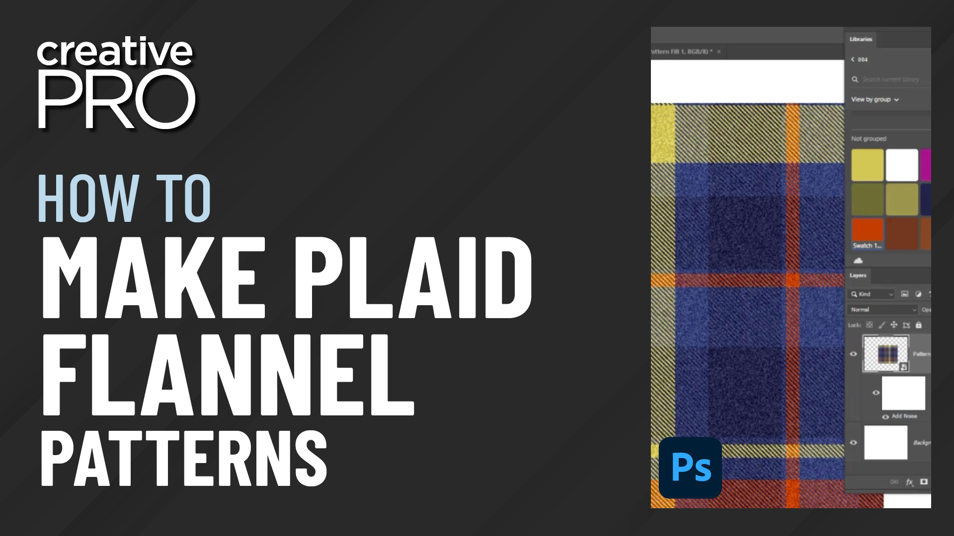 How to Make Plaid Flannel Patterns in Photoshop | CreativePro Network