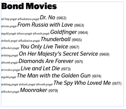 A Script to Place Inline Images in InDesign