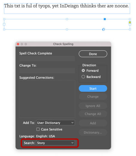 5 Reasons InDesign Spell Check Isn’t Working | CreativePro Network