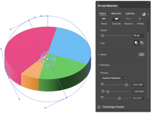 How to Create a 3D Pie Chart in Illustrator | CreativePro Network