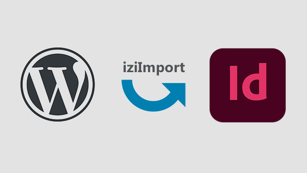 connect WordPress sites to InDesign with iziImport