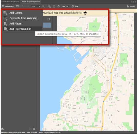 Map Details File Designing with Maps