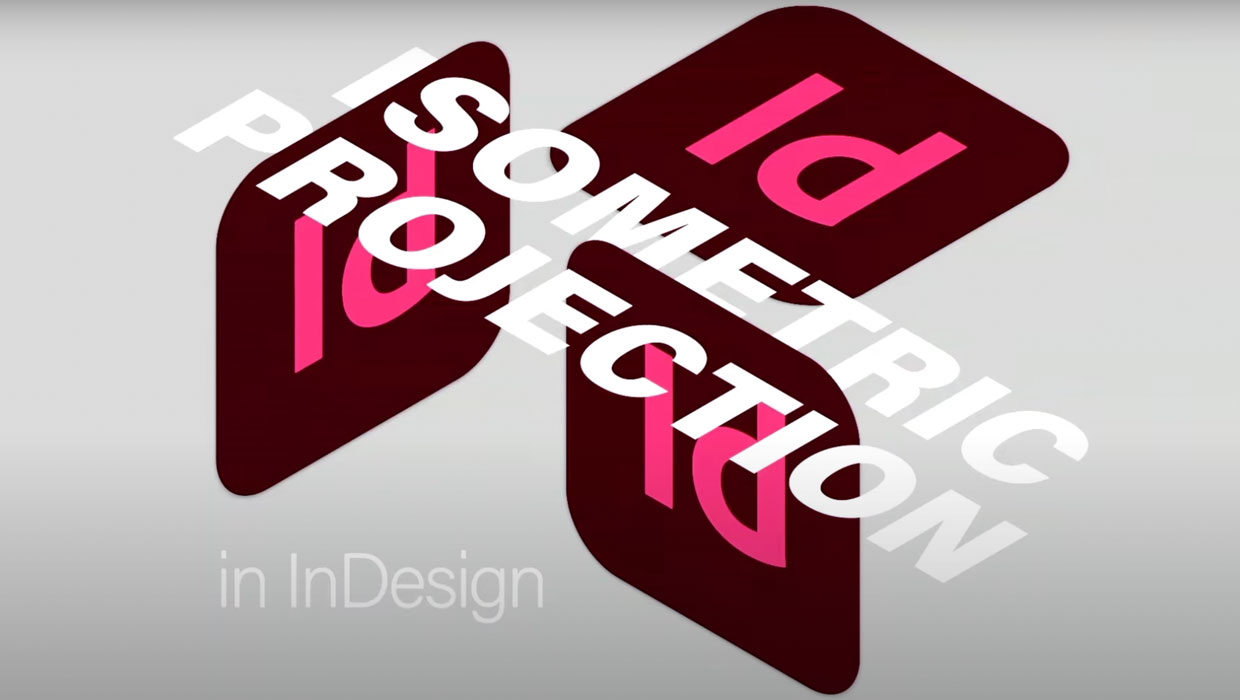 isometric projection InDesign