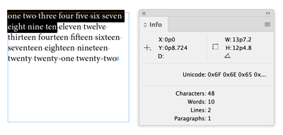 Word character count nested fig 1