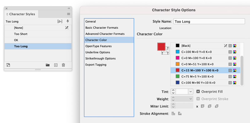 Word character count nested fig 3