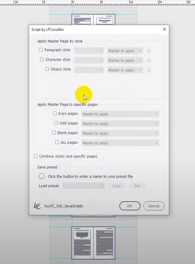 With Apply Master as You Want, you can specify how you want parent pages to apply to a whole document based on the content on each page or other criteria.
