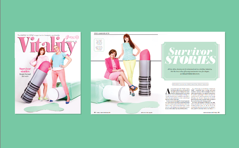 “Survivor Stories” in Vitality Magazine