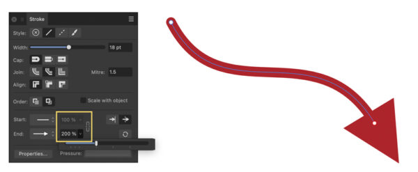 Working with Strokes in Affinity Designer