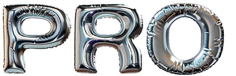 Figure 11. Foil balloon lettering 
