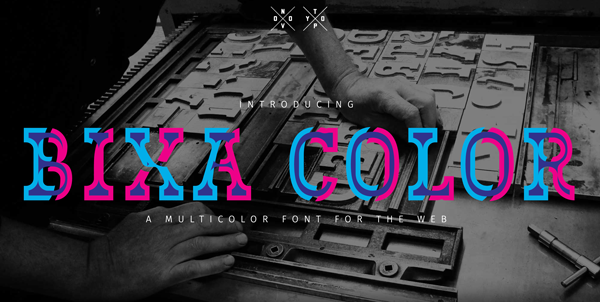 Bixa color font