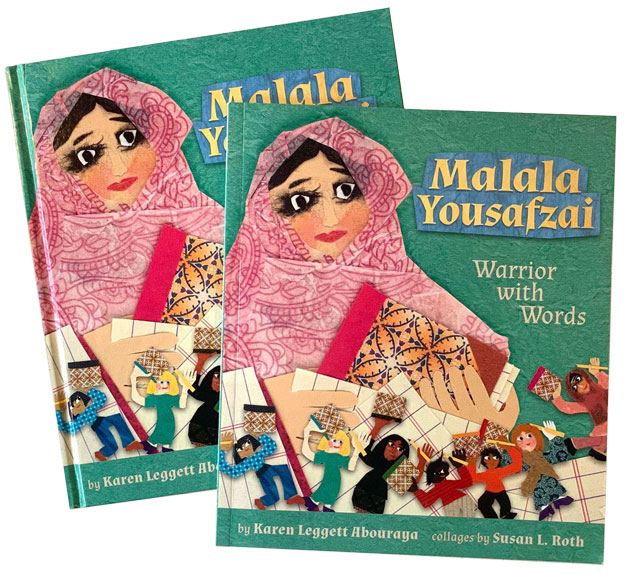 FIGURE 1. Hardcover and paperback versions of Malala Yousafzai, Warrior with Words from Lee & Low Books Inc. Used with permission.