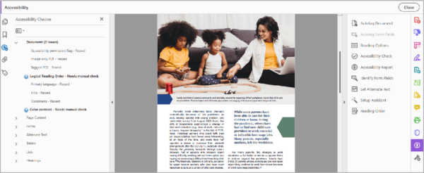 Walking the Tag Tree in Adobe Acrobat