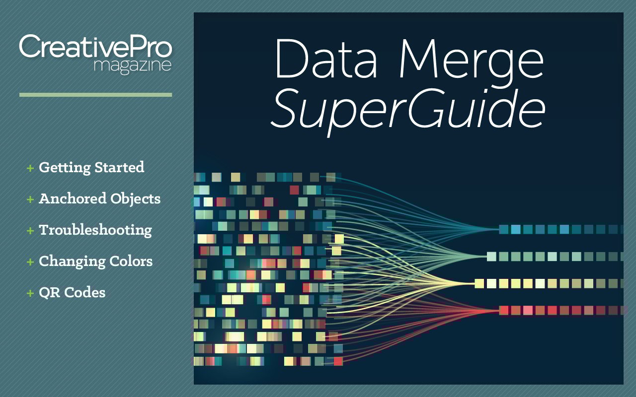 Data Merge SuperGuide CreativePro Network