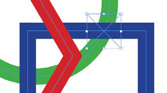Figure 5. Selecting the area where the intertwine will occur