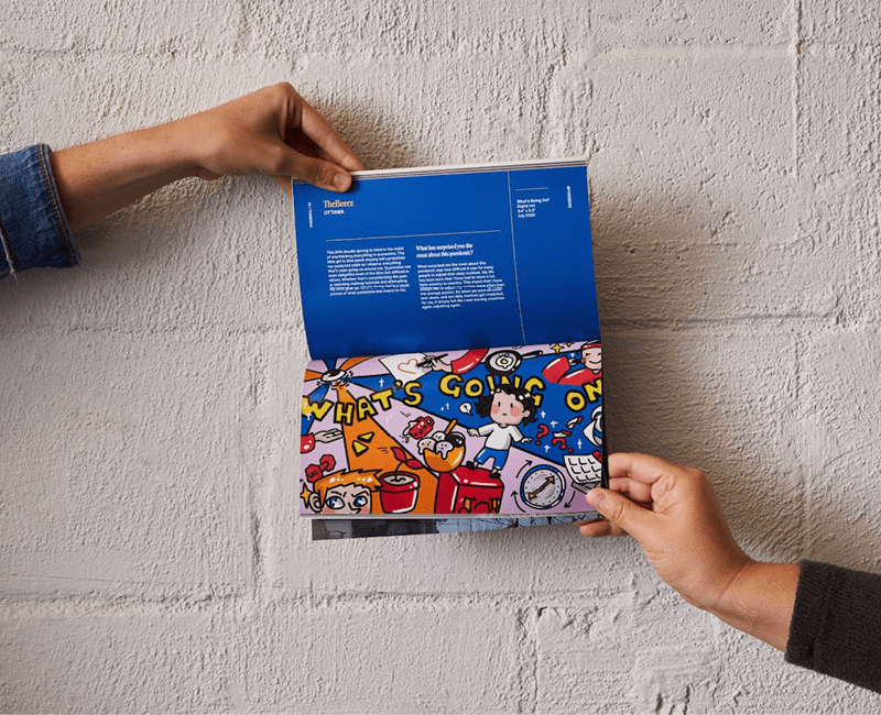 Figure 5. ODC zines encourage readers to see things from a different angle, sometimes literally.