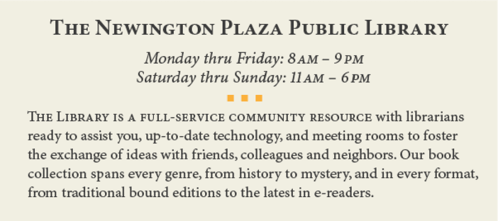 Public Library description with small caps