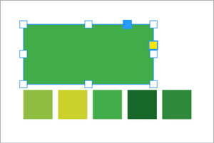 Figure 20. Color Palette Generator can drop some new colors into your document based on the fill of a selected frame.